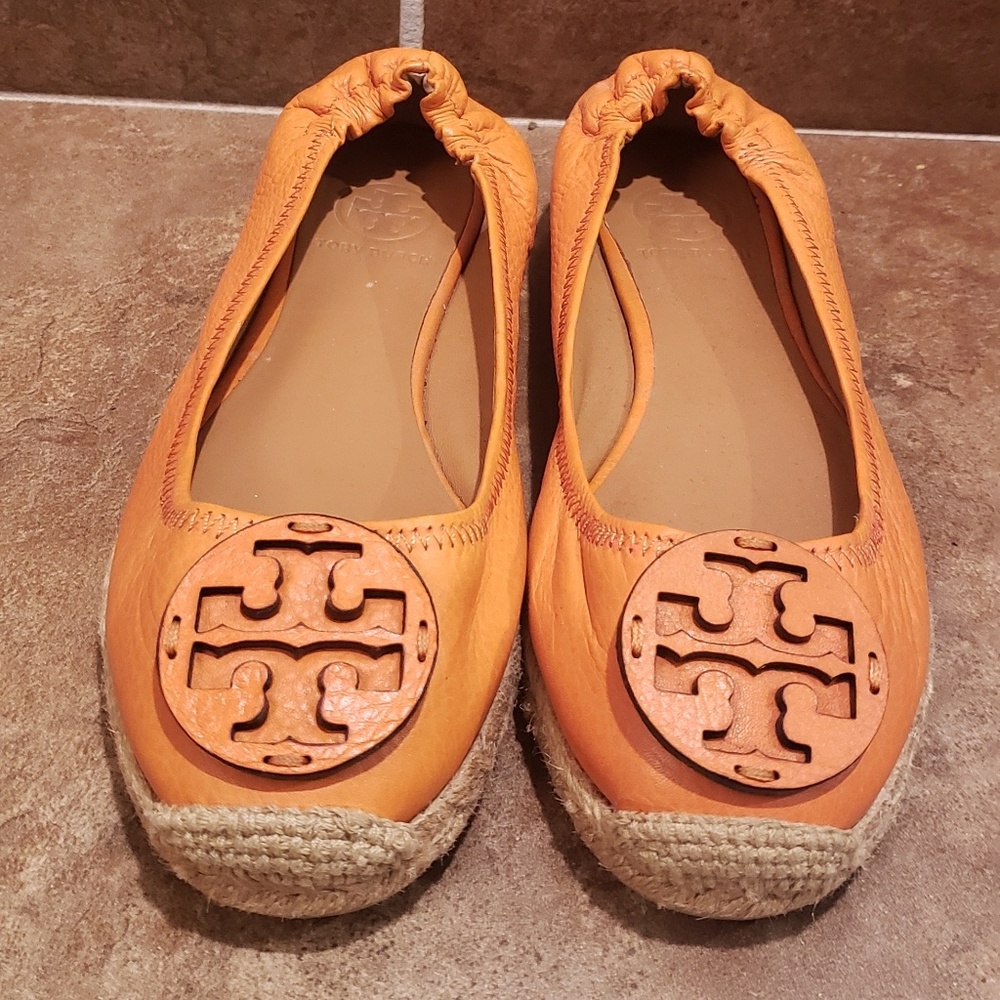 Womens Tory Burch Reva Espadrille Flats 